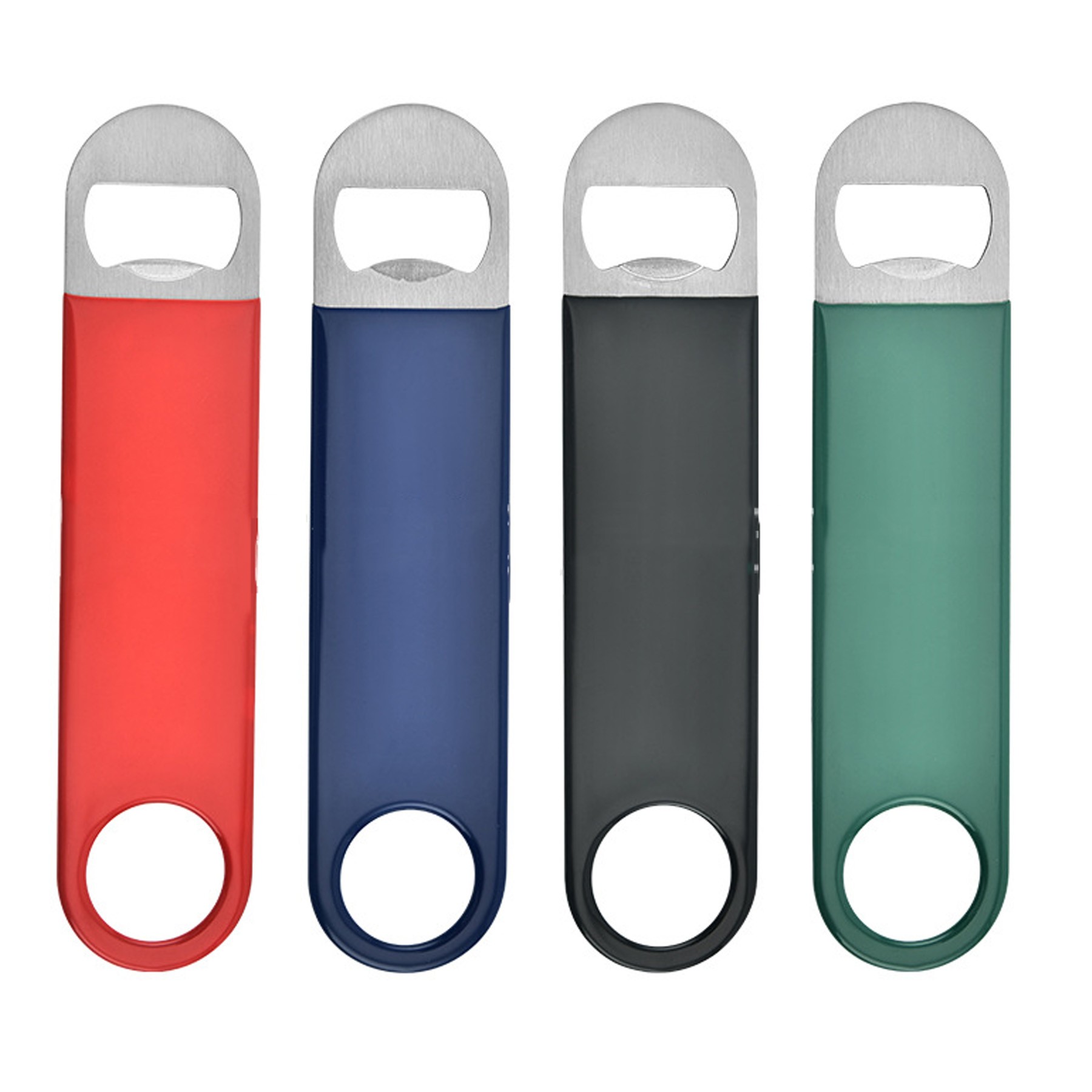 Vinyl Wrapped Paddle Style Flat Bottle Opener 3