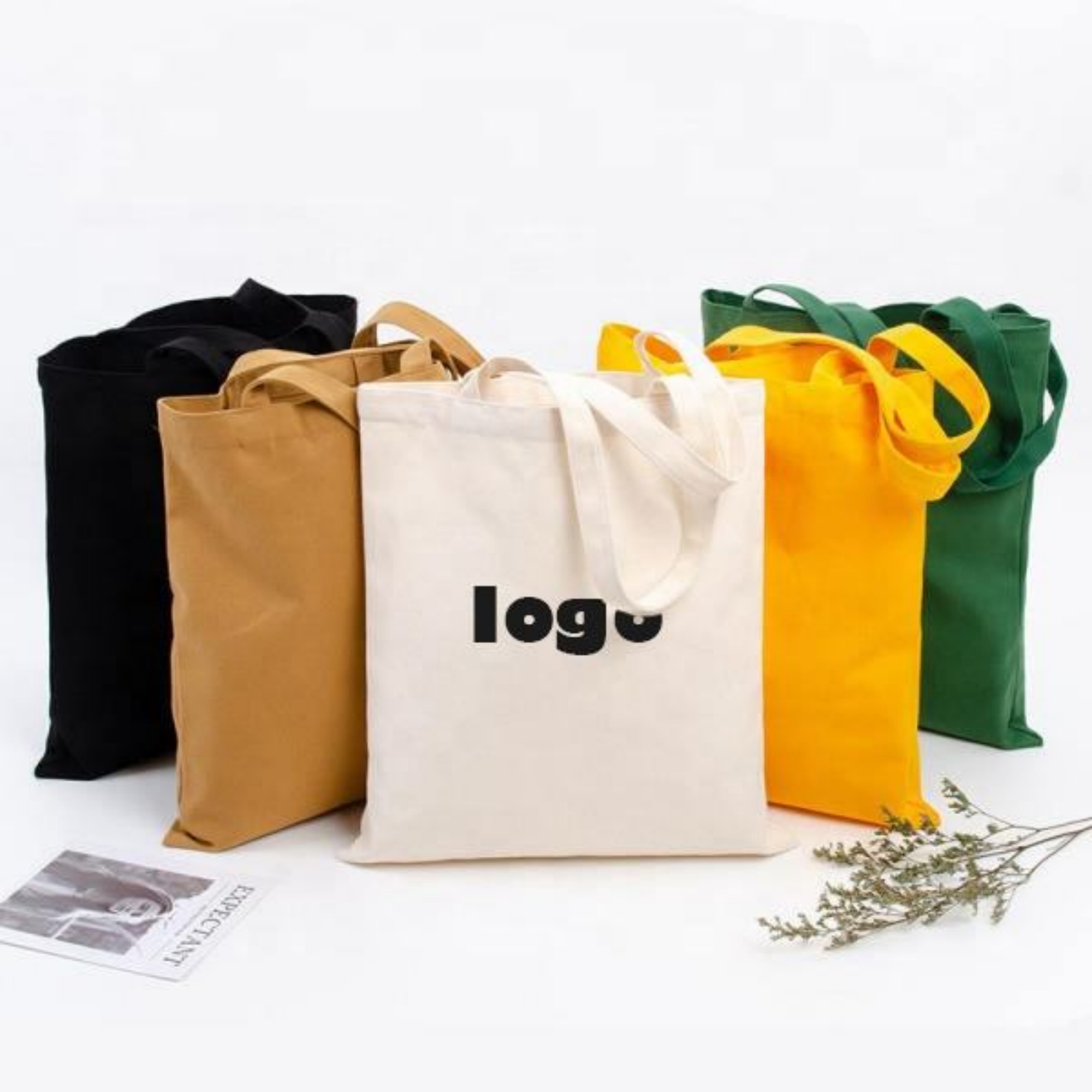 Reusable Blank Canvas Cotton Tote Shopping Bag 2