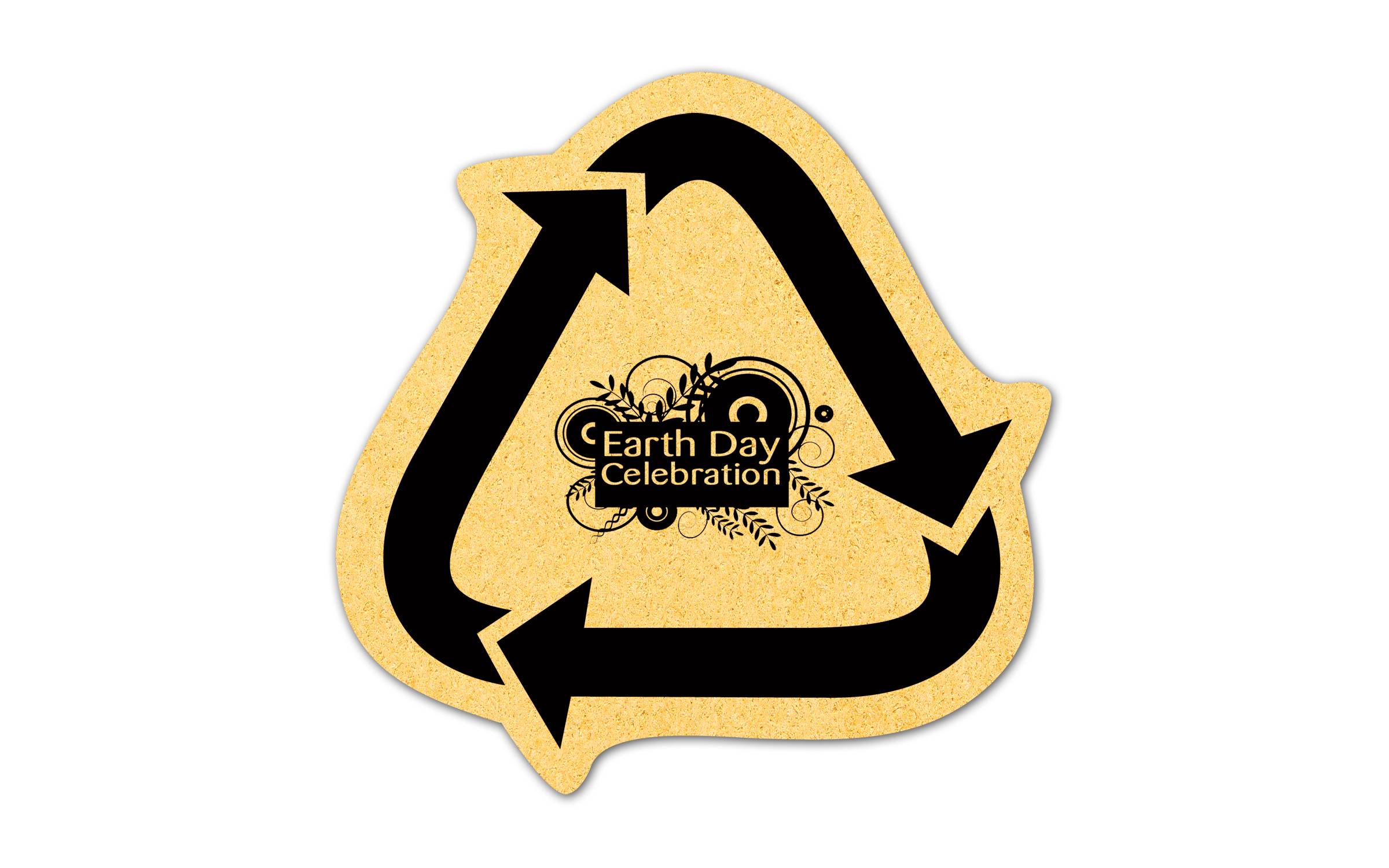Recycle Arrows Compressed Sponge 6