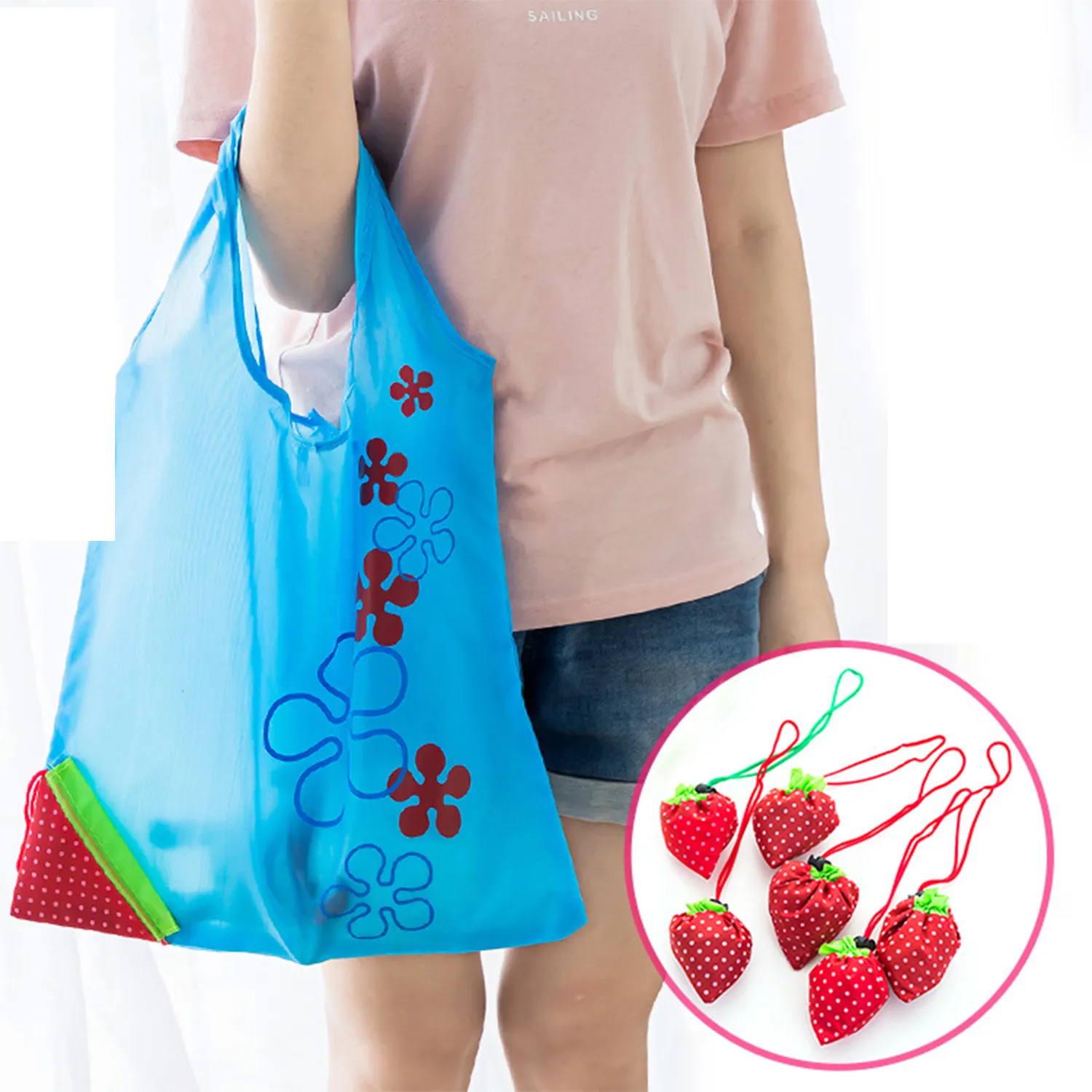 Pull Cord Shopping Bag 3