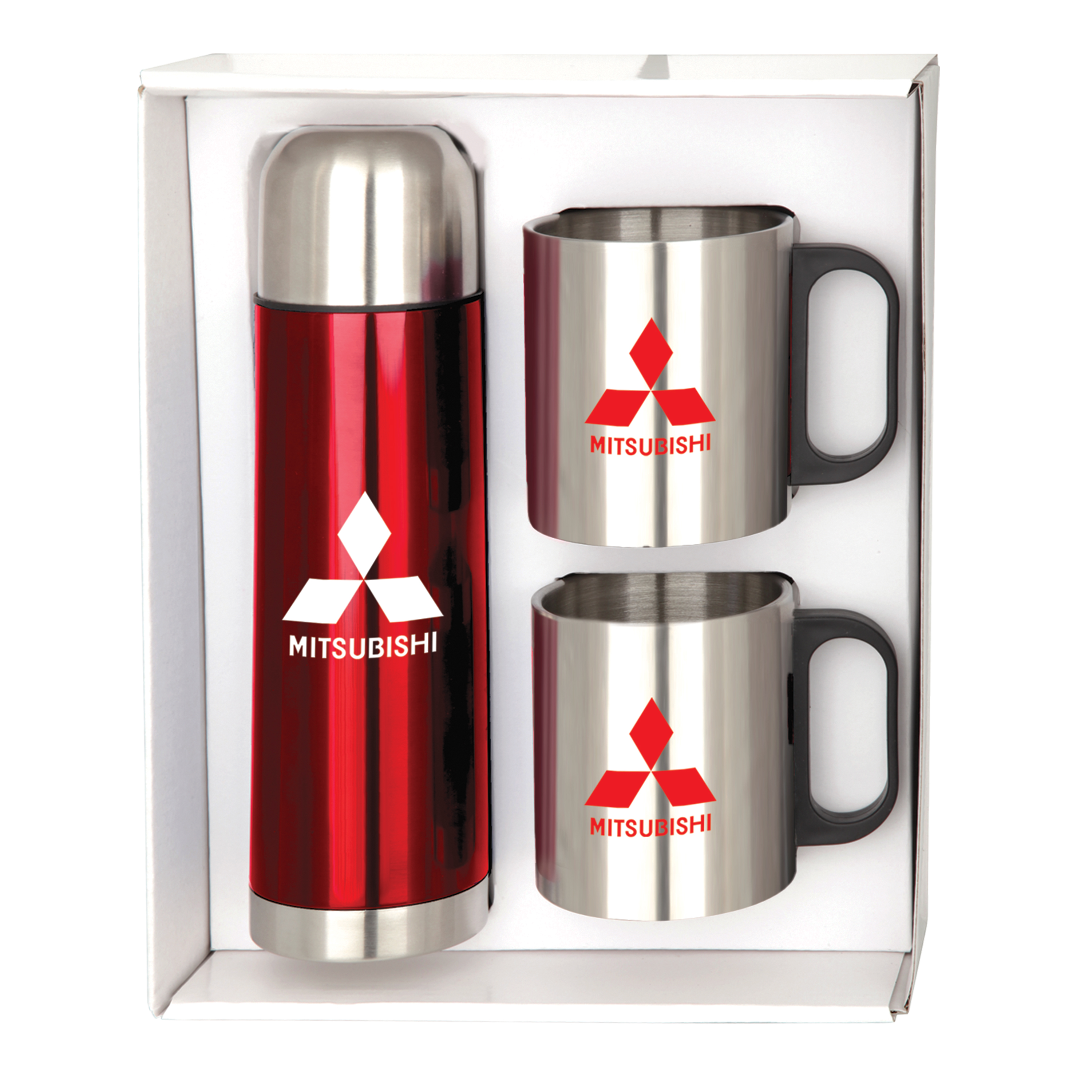 Stainless Steel Mug & Thermos Gift Set 4