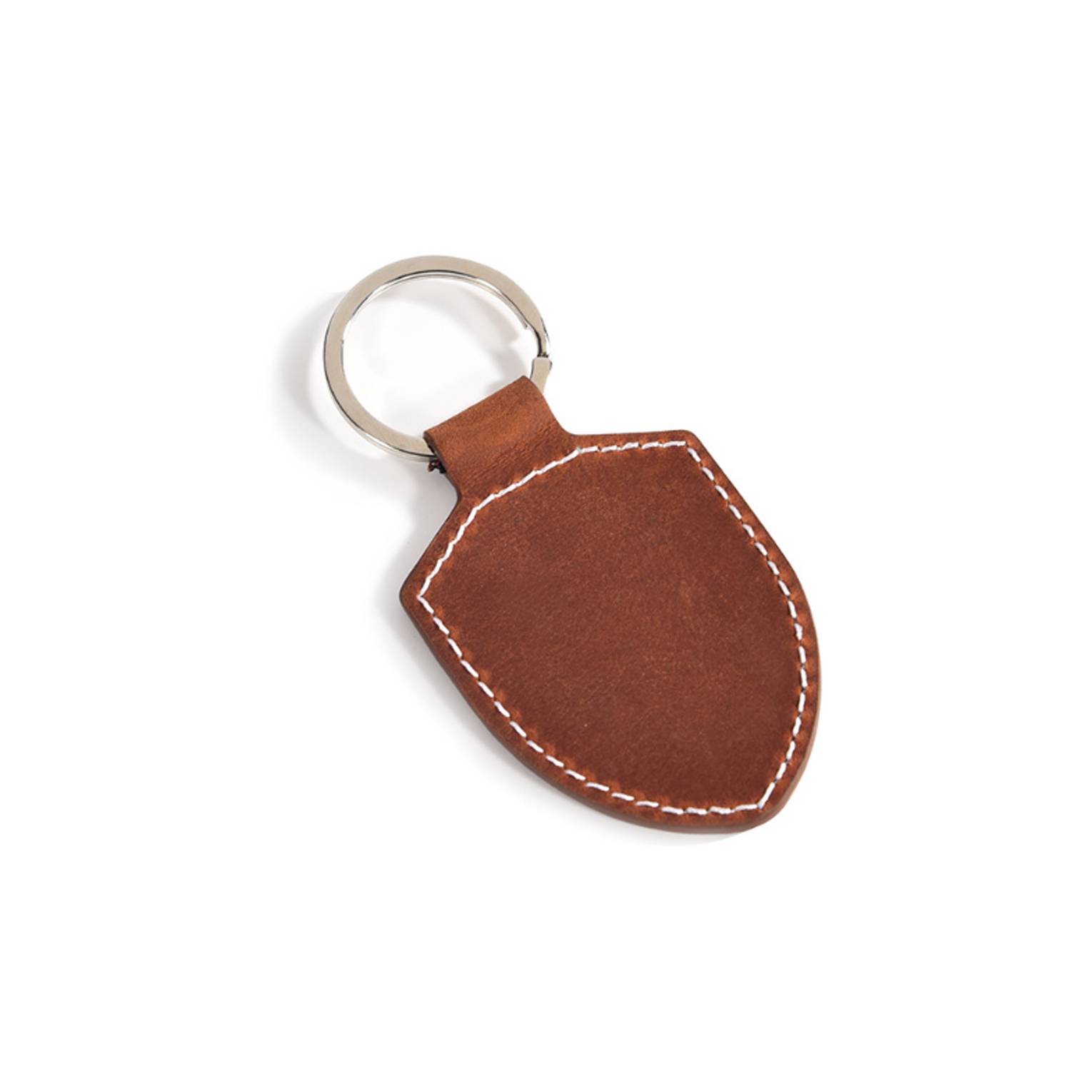 Leather Key Chain Ring 4