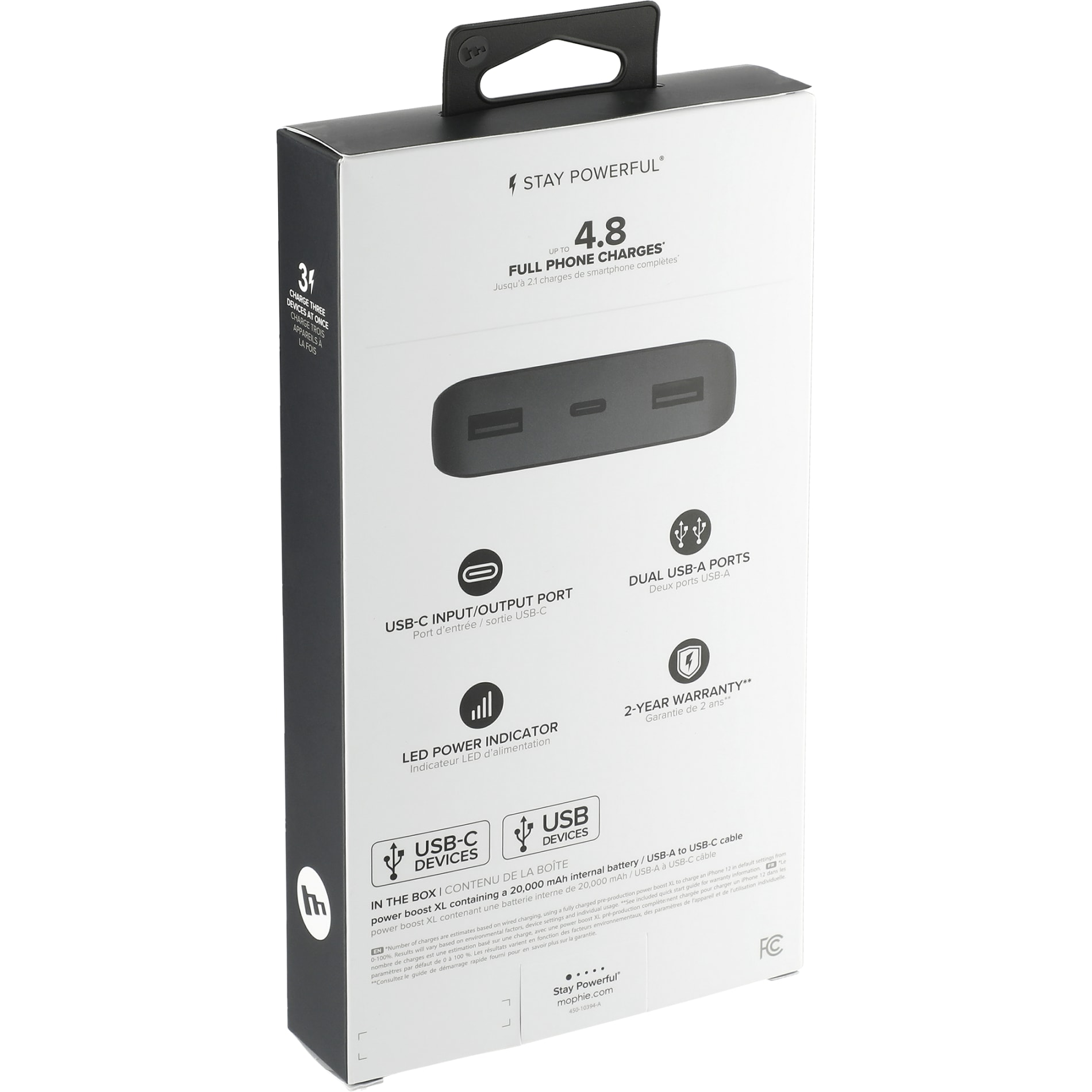 mophie® Power Boost 20,000 mAh Power Bank 50