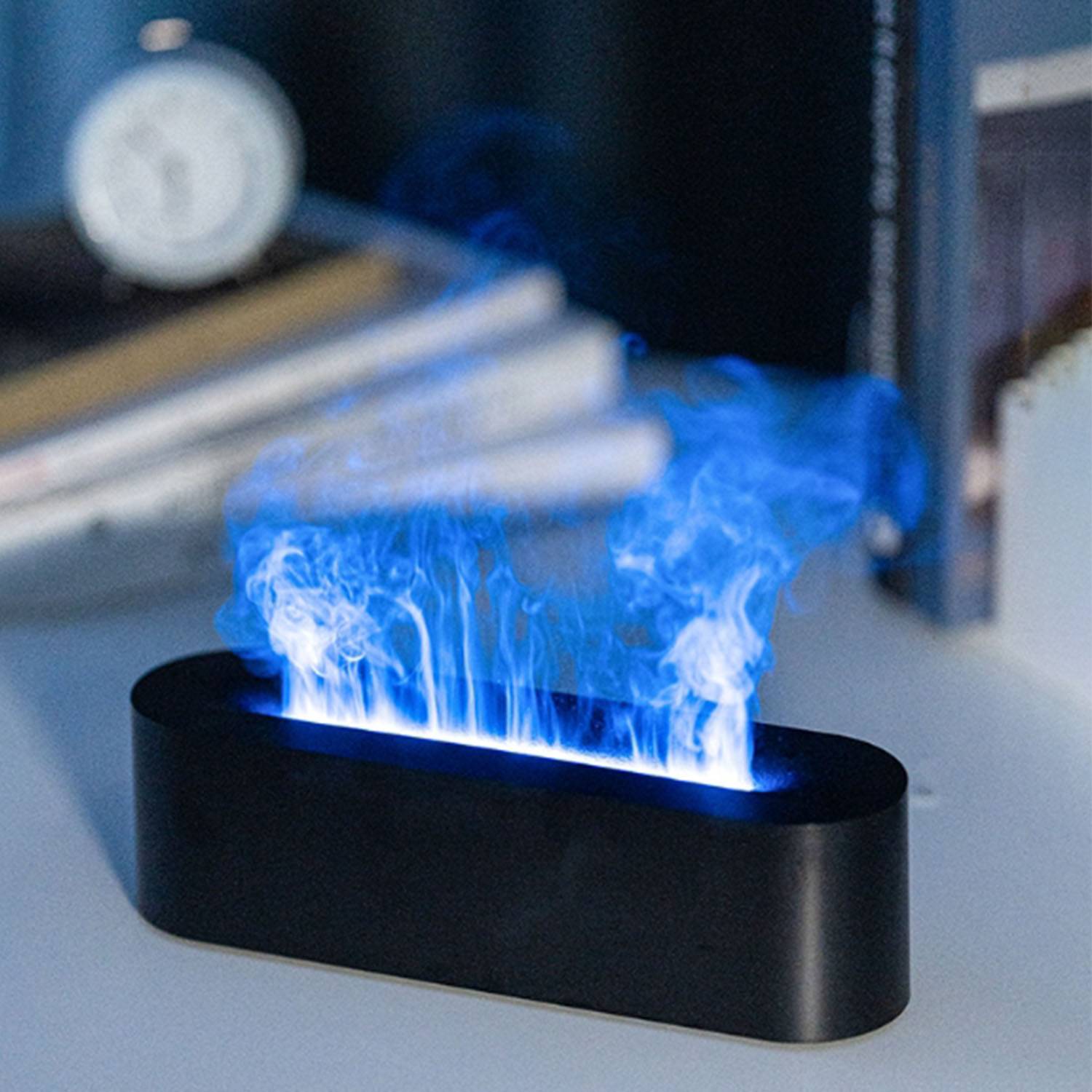 USB Flame Effect Humidifier With LED 6