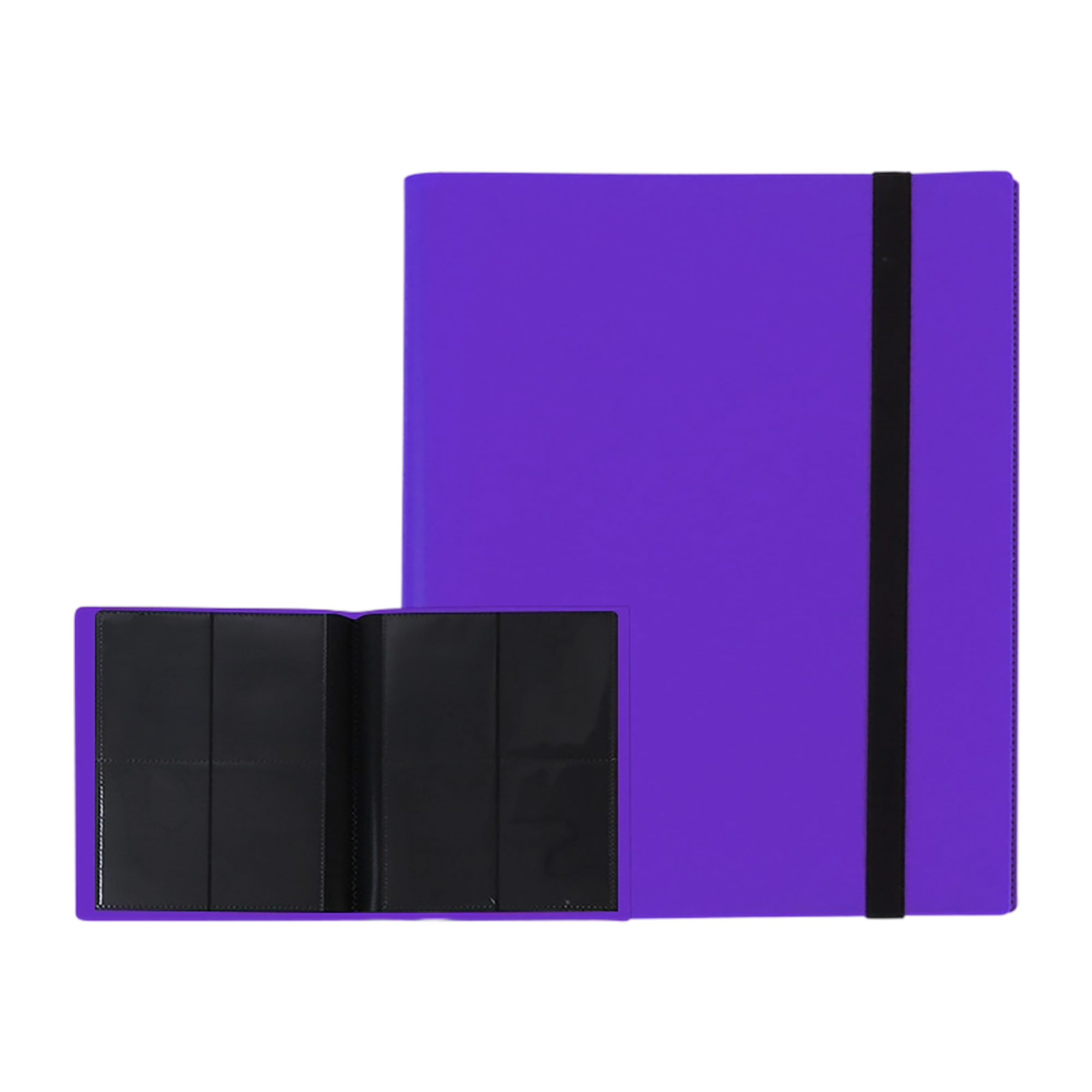 Durable 4-Pocket Trading Card Album Binder with 160 Card Capacity 6
