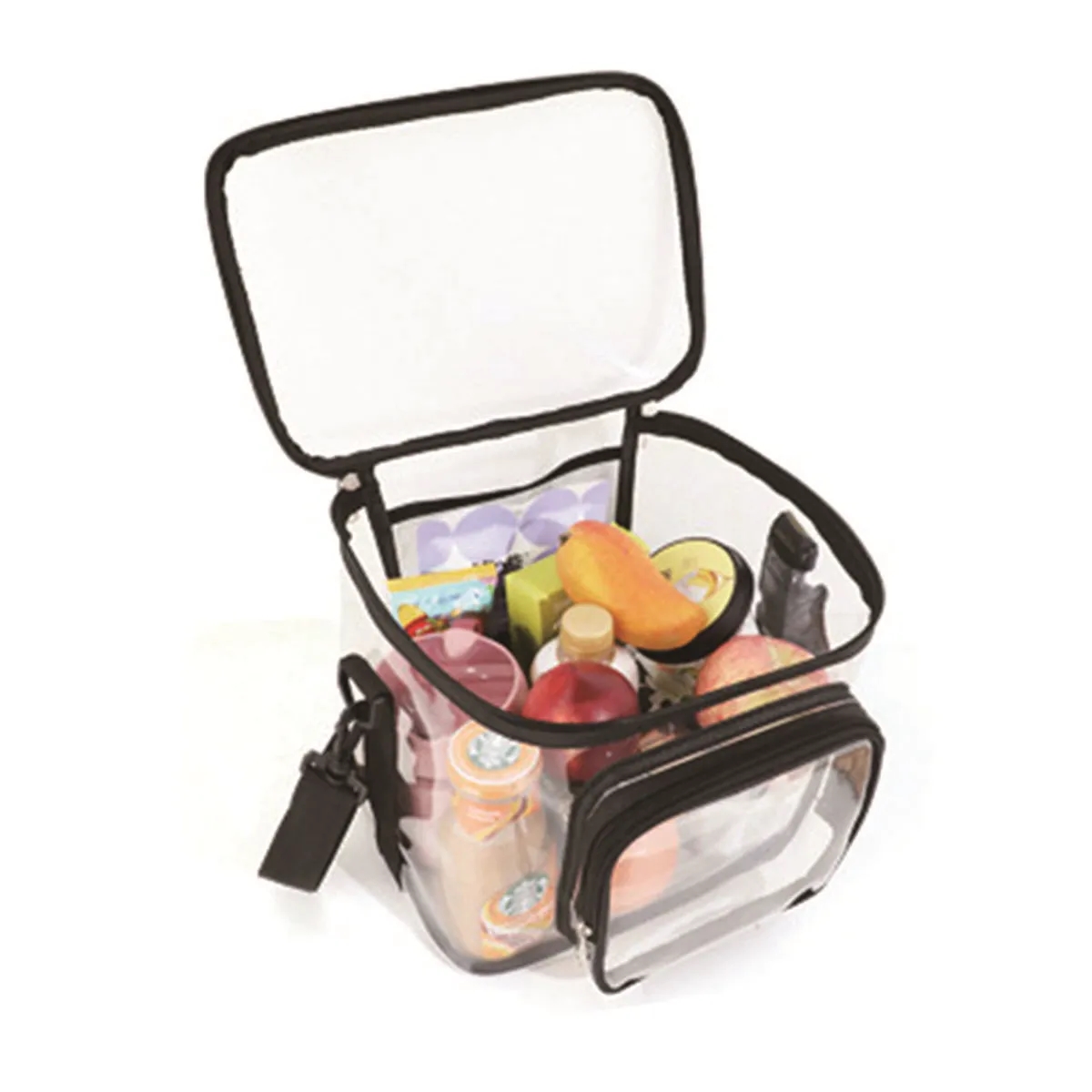 Clear Lunch Box Large Duty Transparent Stadium Approved Bag 5