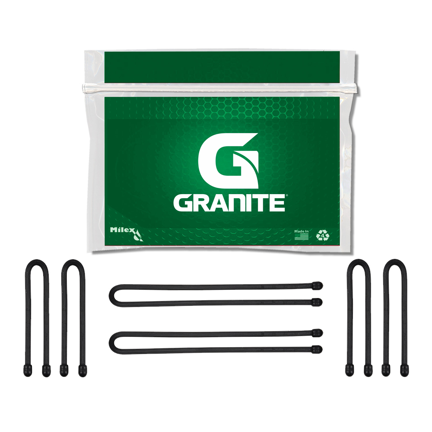 Nite Ize® Gear Tie Kit Black 8