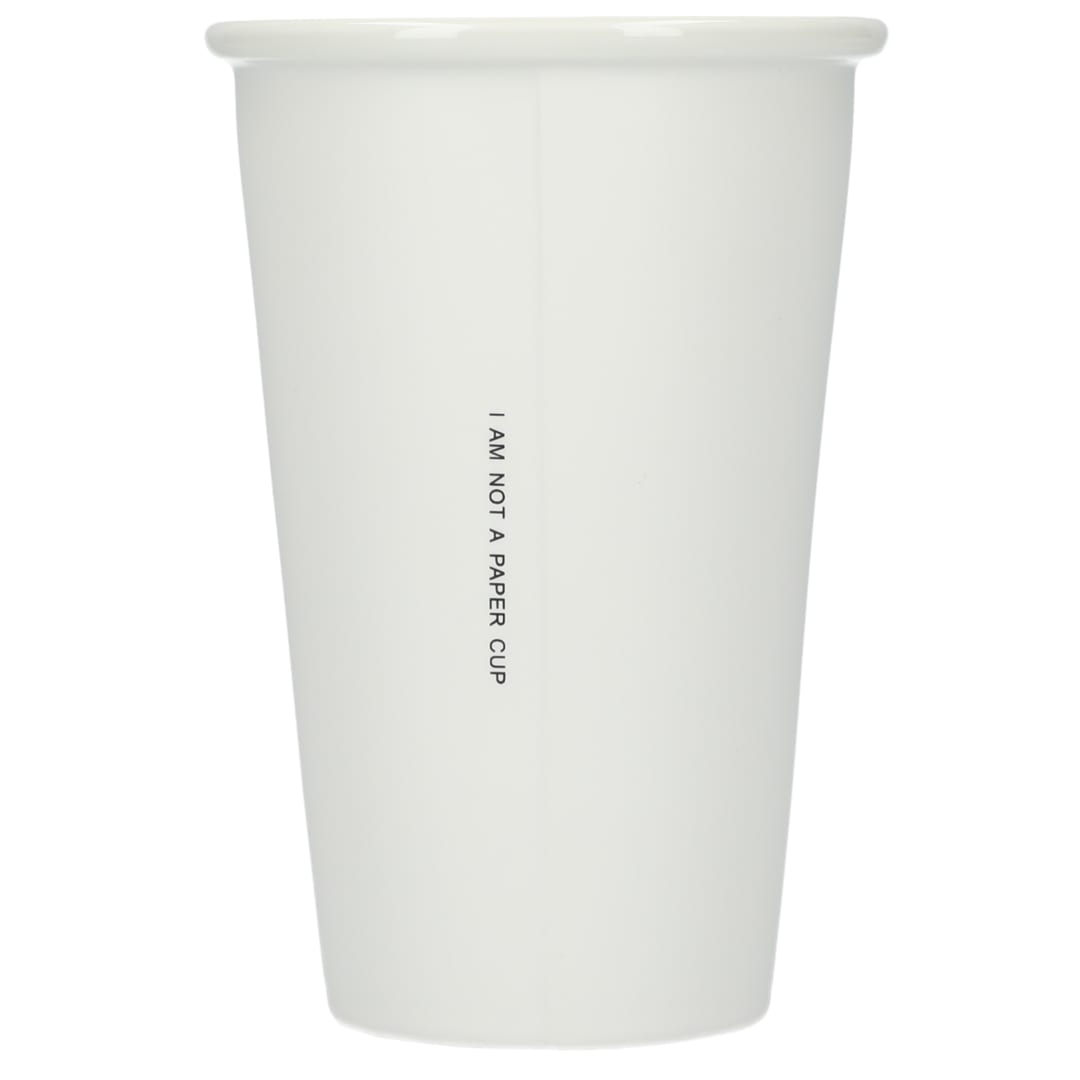 I'm not a paper cup 10oz ceramic tumbler 134