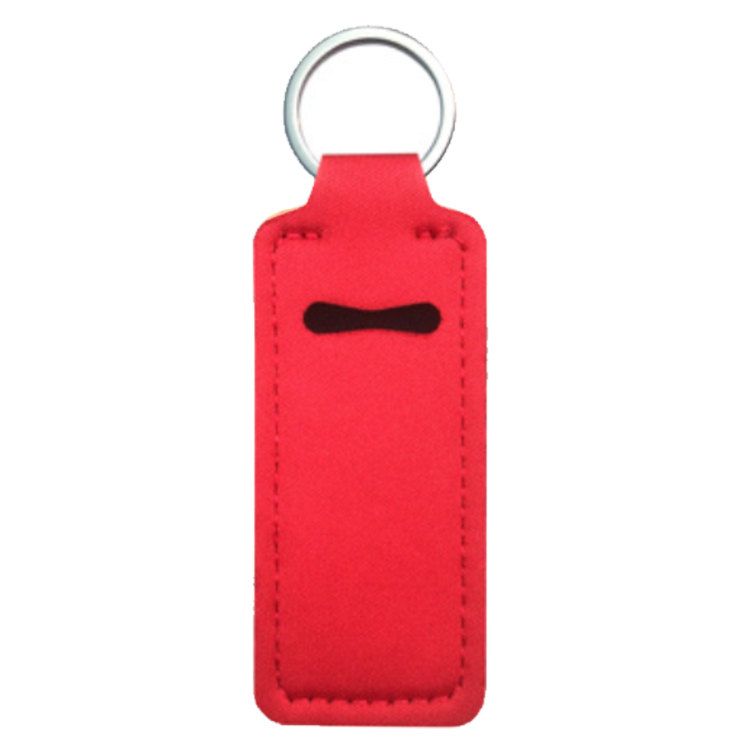 Neoprene Lipstick Sleeve Keychain 4