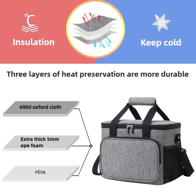 Leak Proof Insulated Cooler Tote 5