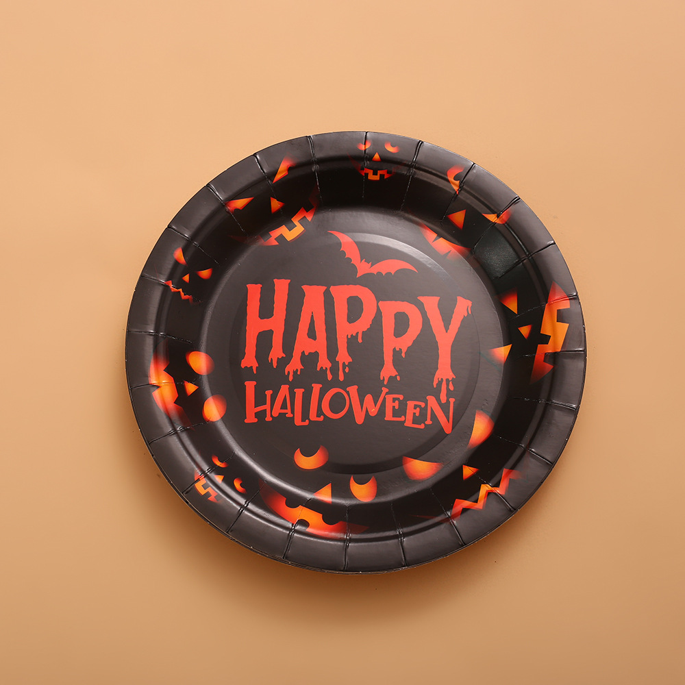 7'' Halloween Paper Plate 4