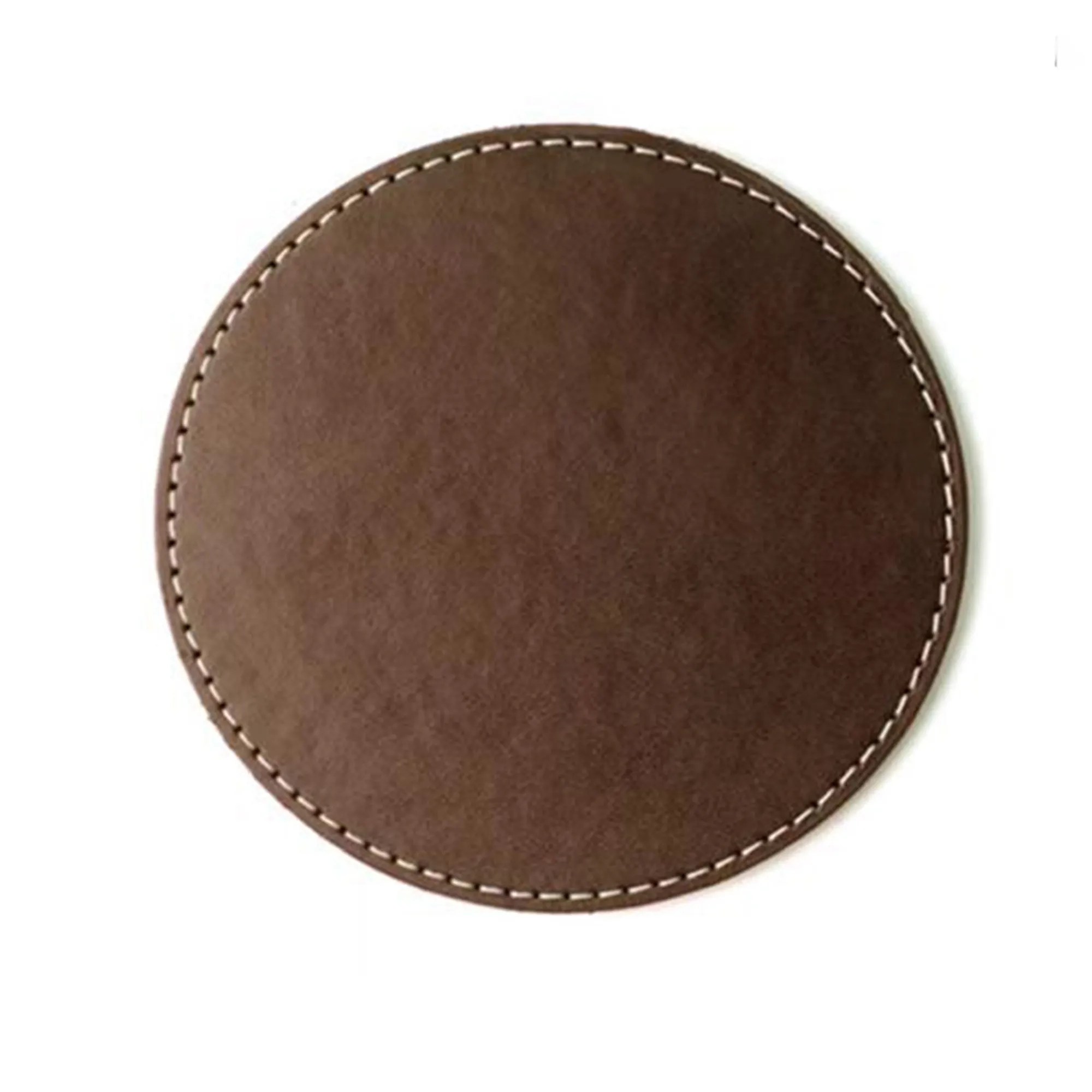 PU Leather Round Coaster 4