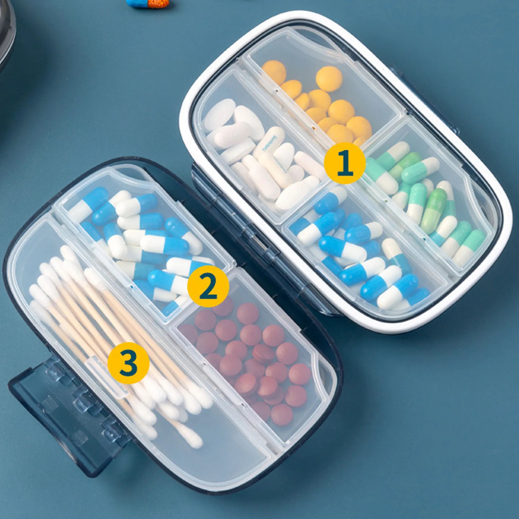 Household One Week Pill Box 7