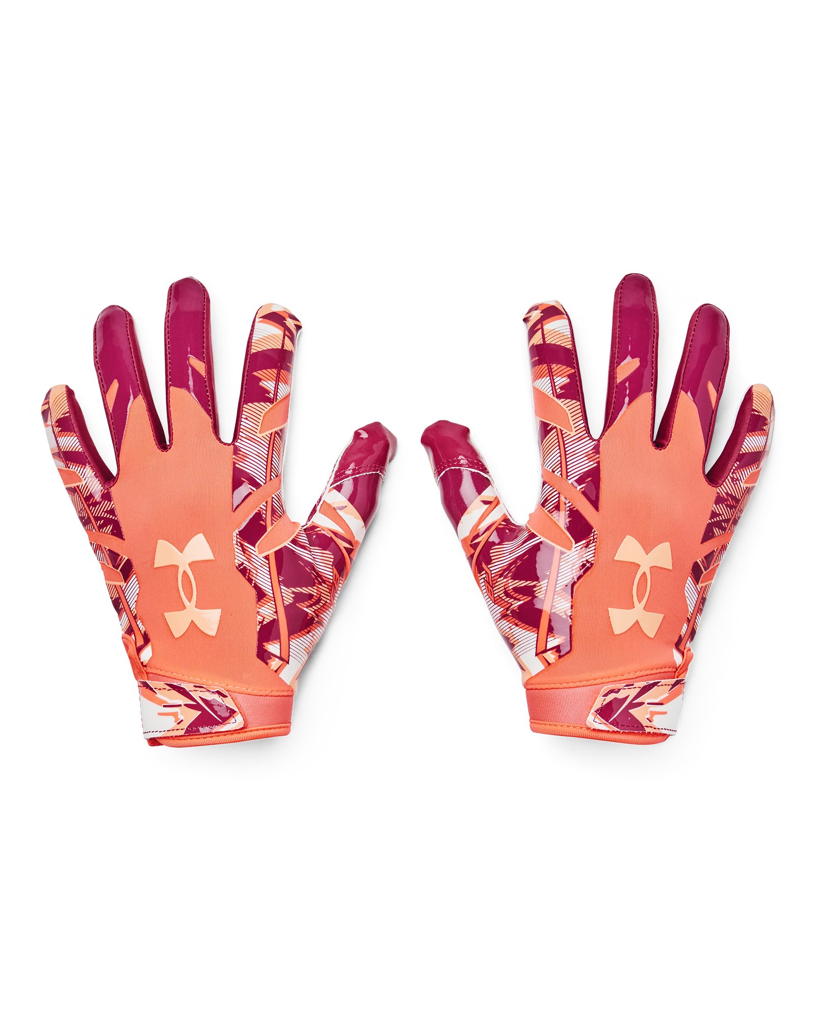 Youth UA F8 Football Gloves 10