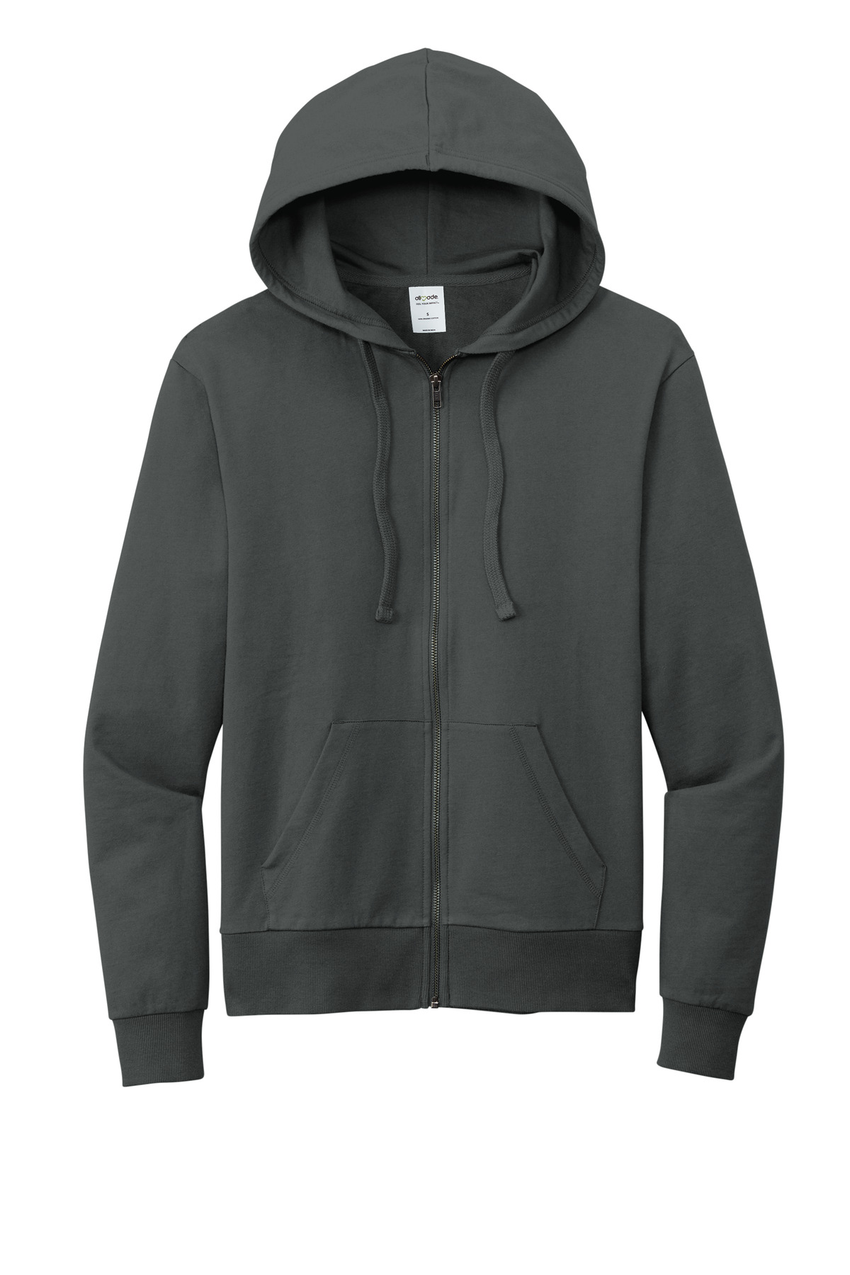 Allmade Unisex Organic French Terry Full-Zip Hoodie AL4002 7