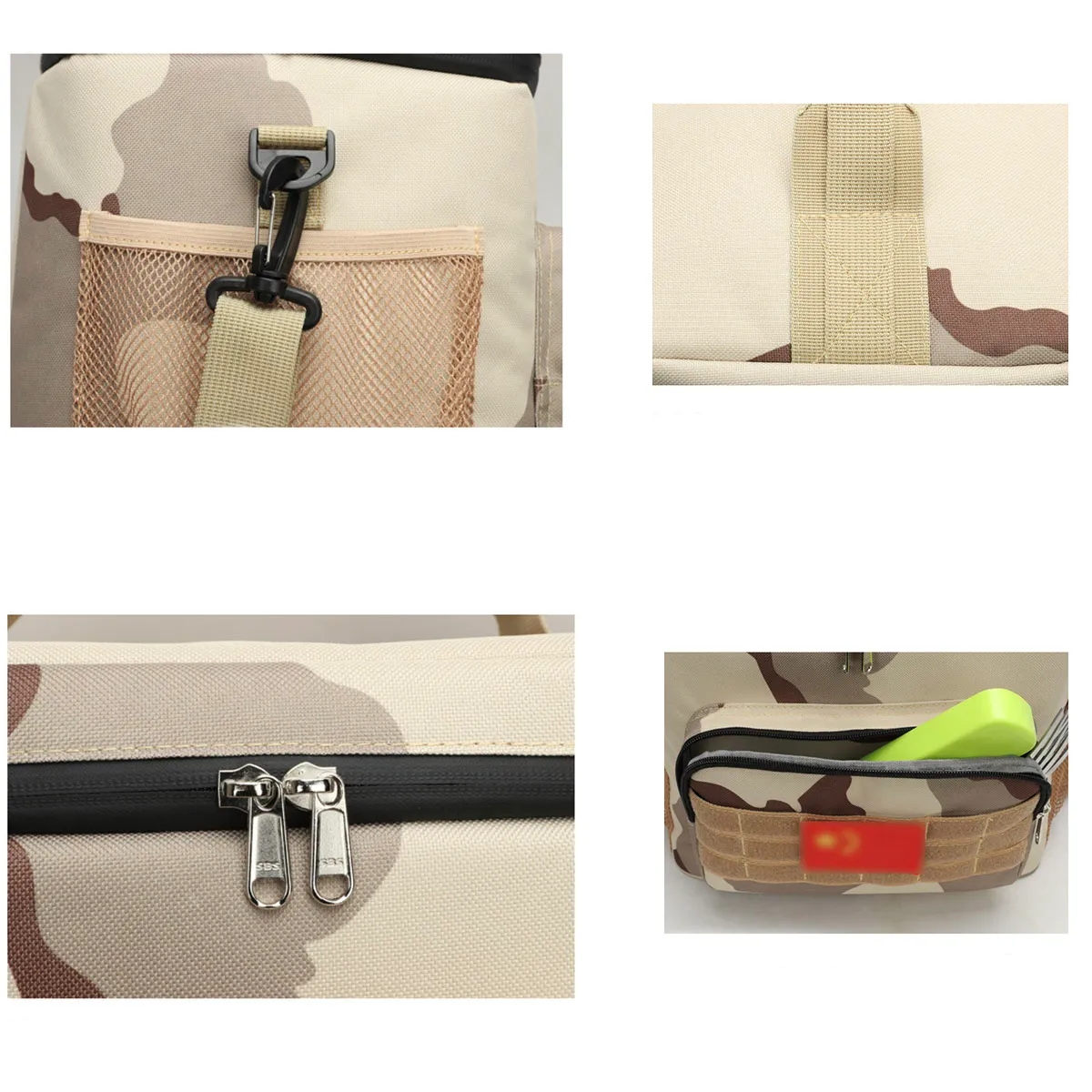 Camping and Picnic Camouflage Insulation Bag 3