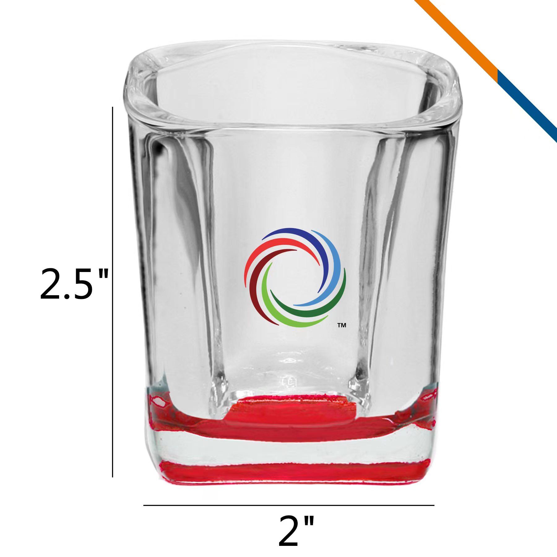 Orson Square Shot Glasses 6