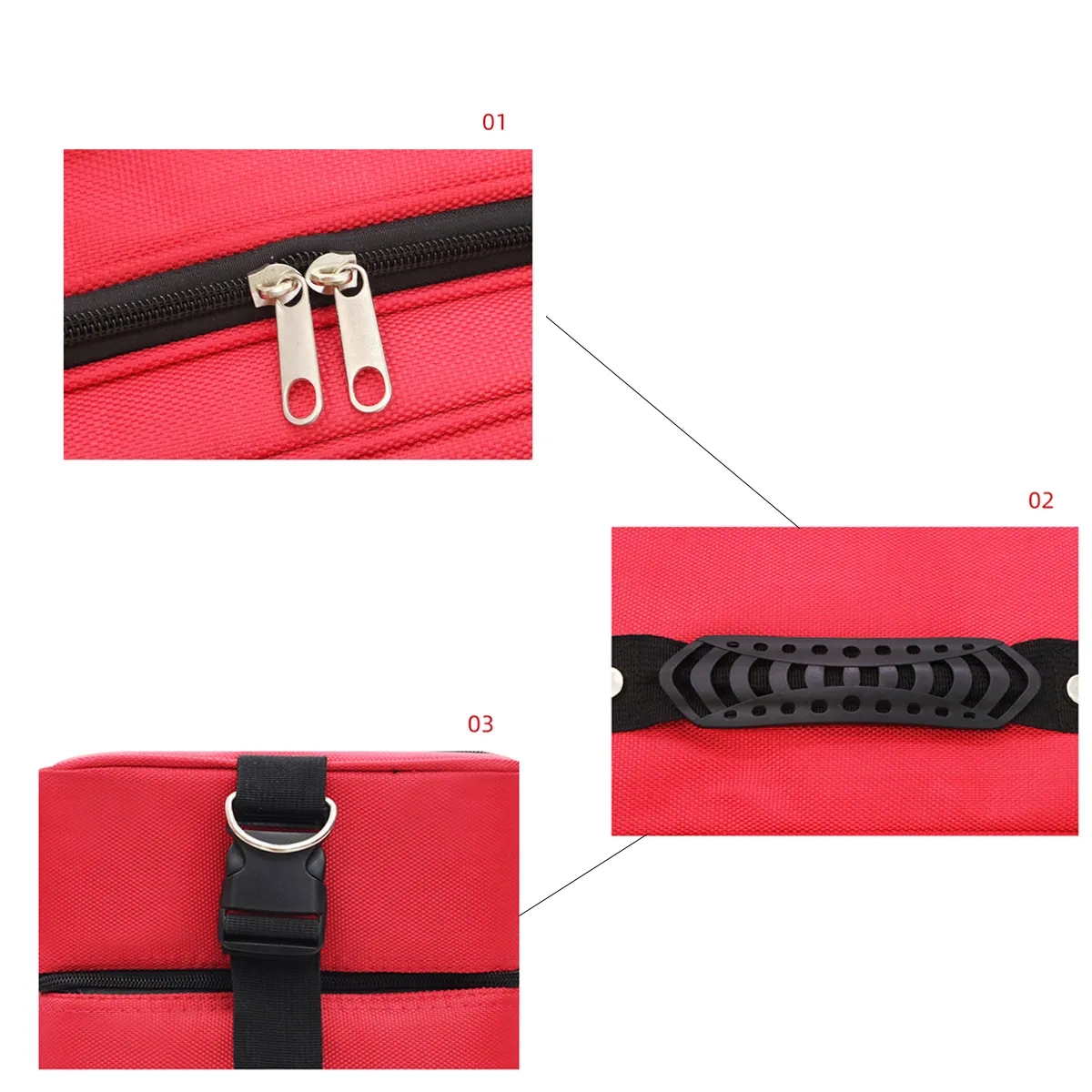 Waterproof Oxford Cloth Organizer Bag with Compartments 5