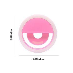 Bright Rechargeable Portable Clip-on Selfie Ring Fill Light 2