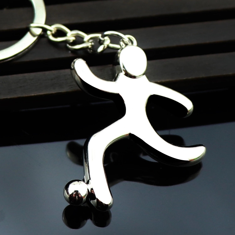 Soccer player key chain 1
