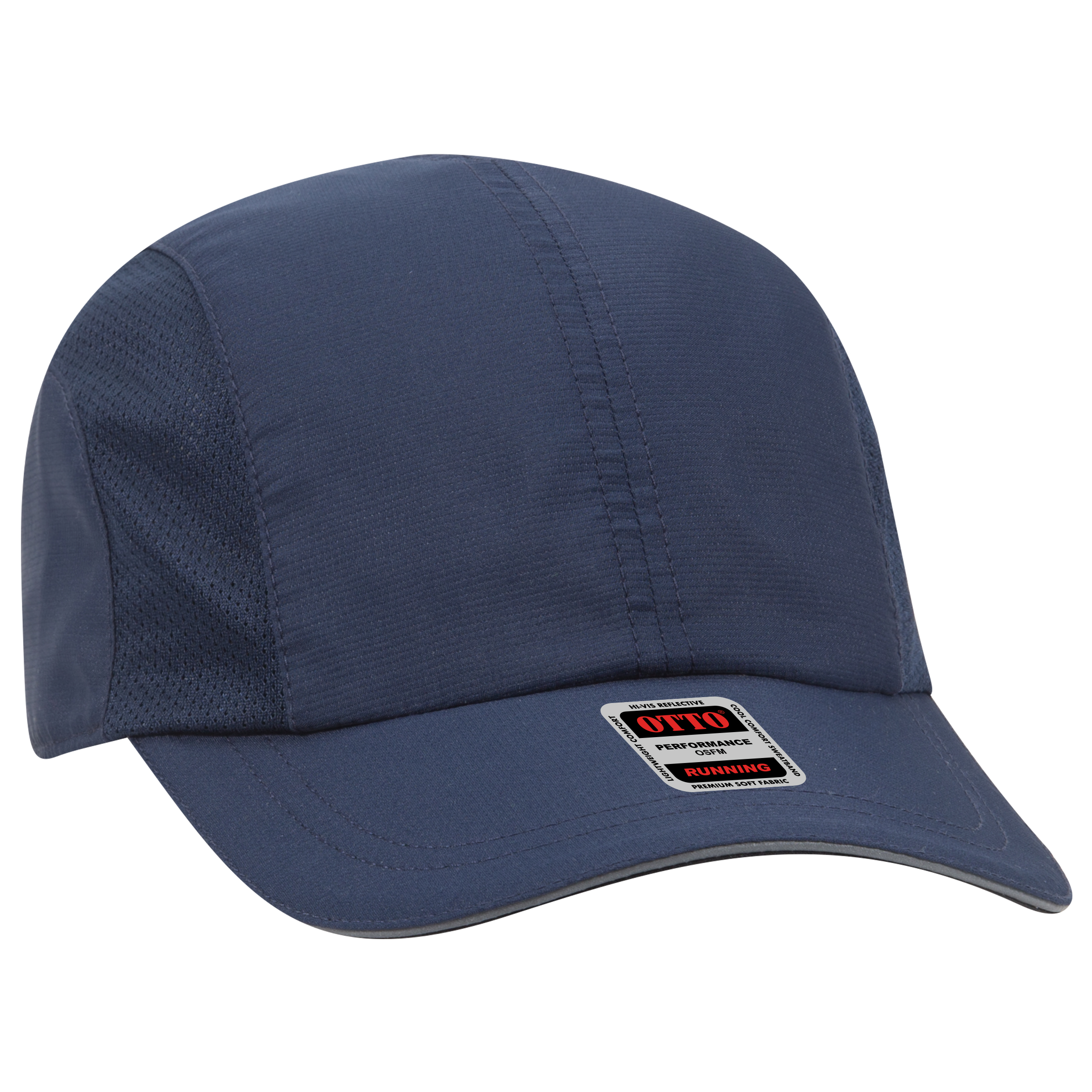OTTO CAP® Reflective 6 Panel Running Cap 40