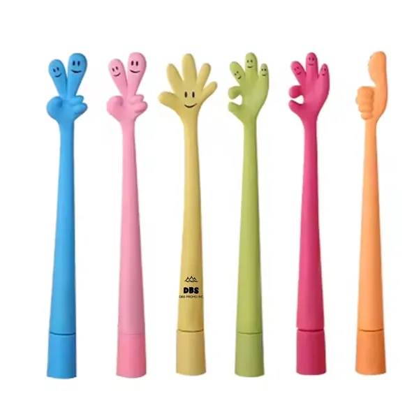 Fun and Quirky Novelty Bendy Finger Ballpoint Pen