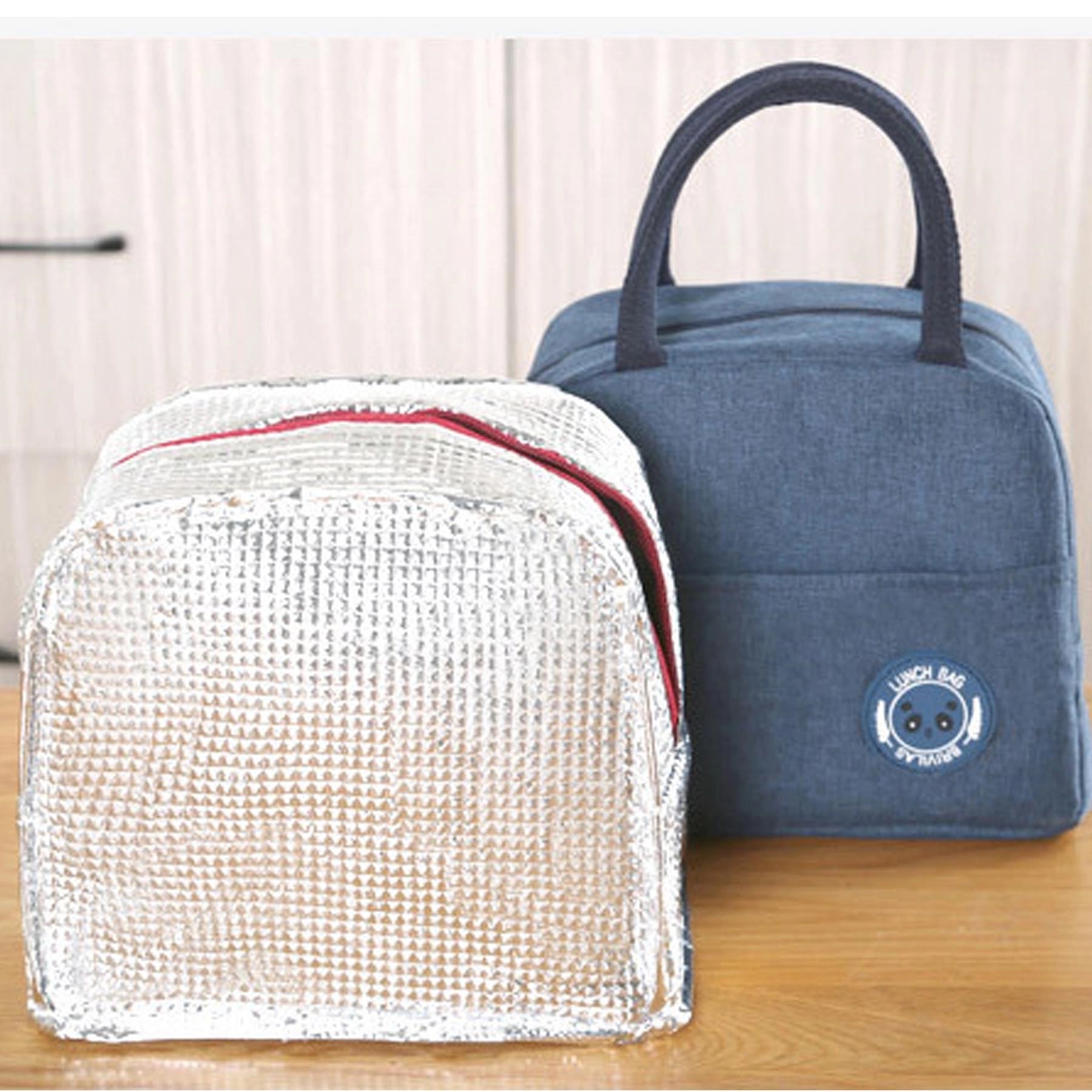 Reusable Big Capacity Insulated Cooler Lunch Bag 1