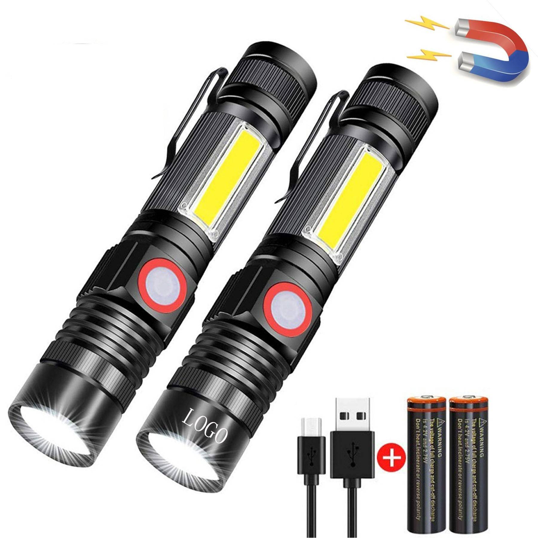 Magnetic LED Flashlight COB Worklight 4