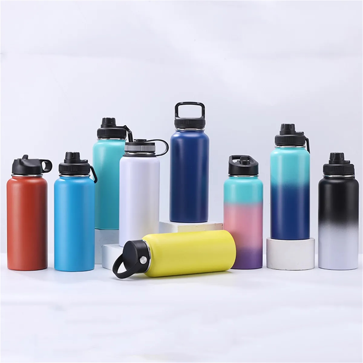 32 Oz Water Bottle Stainless Steel Insulated Tumbler Cup 2