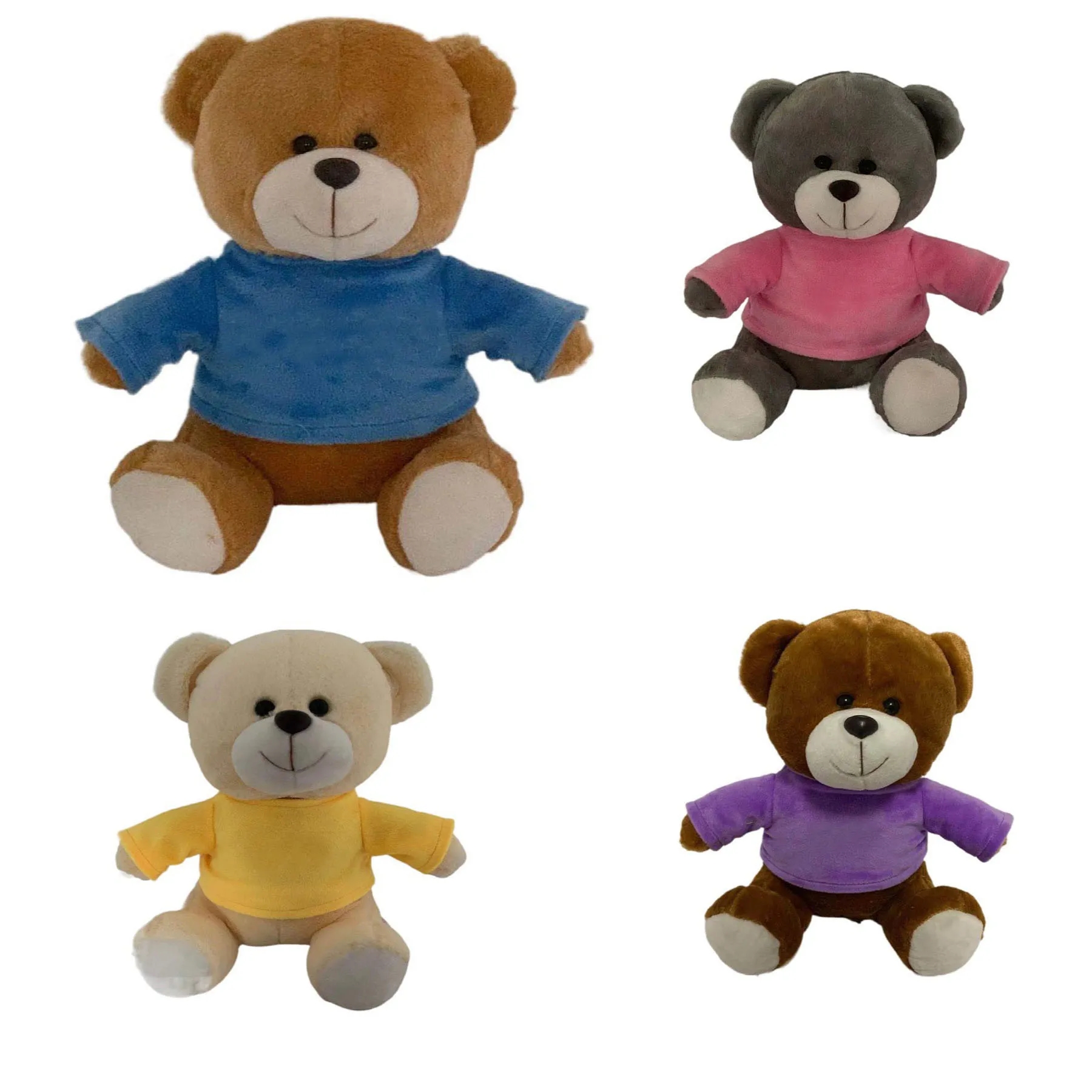 10" Classic Stuffed Doll Bear Toy With Customized Printing T 4
