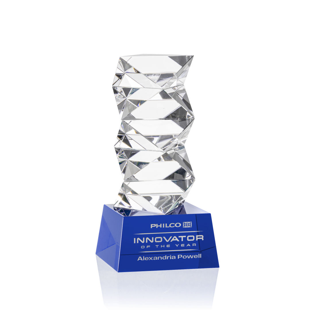 Callucci Award on Robson Base - Blue 4