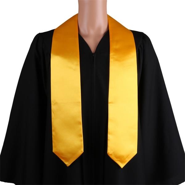 Graduation Unisex Plain Graduation Stole Academic Commencements Sash 50"x4.71" 14