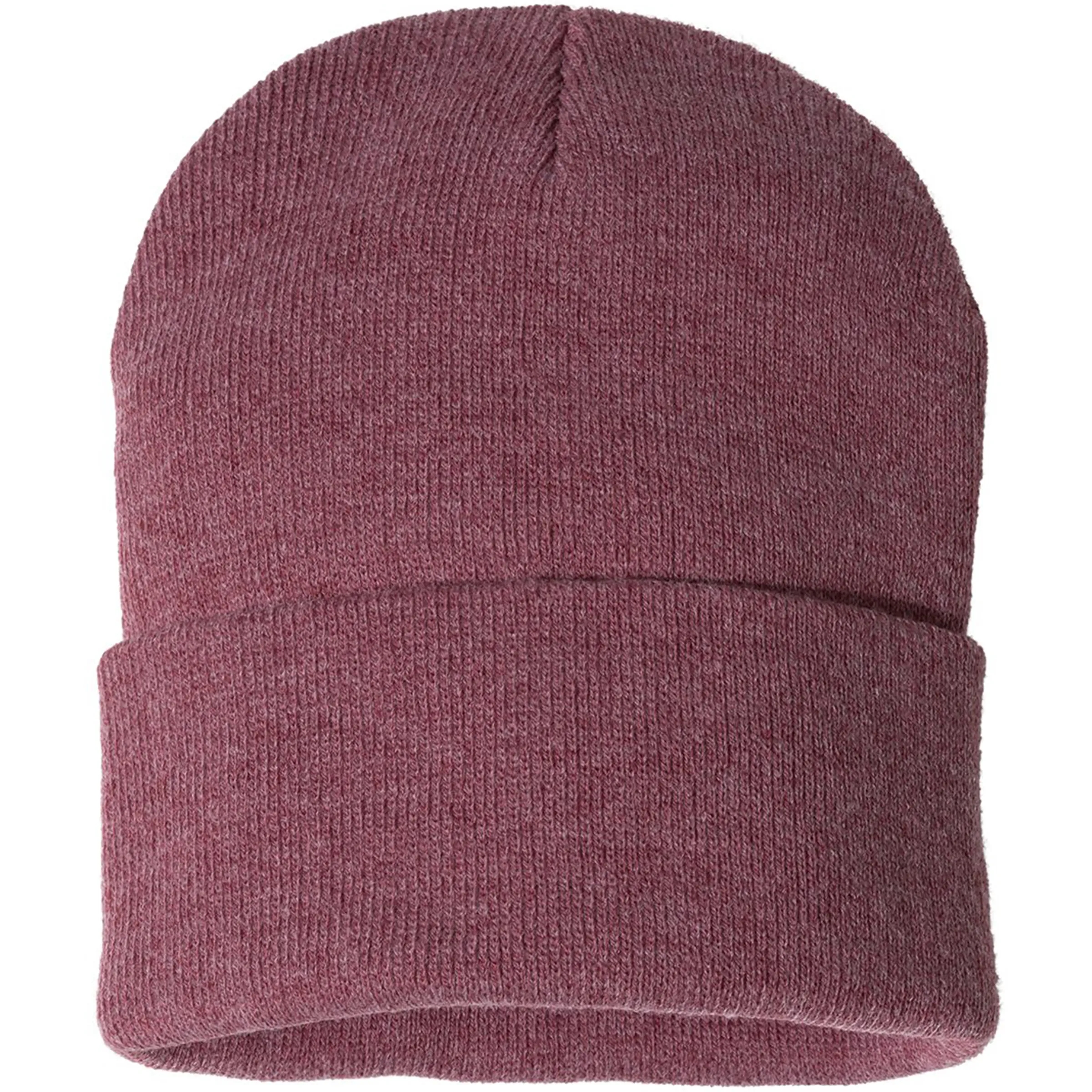 Sportsman - 12" Solid Knit Beanie 33