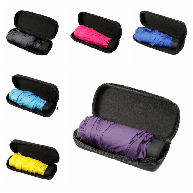 FOLDING TRAVEL UMBRELLA WITH EVA CASE 4