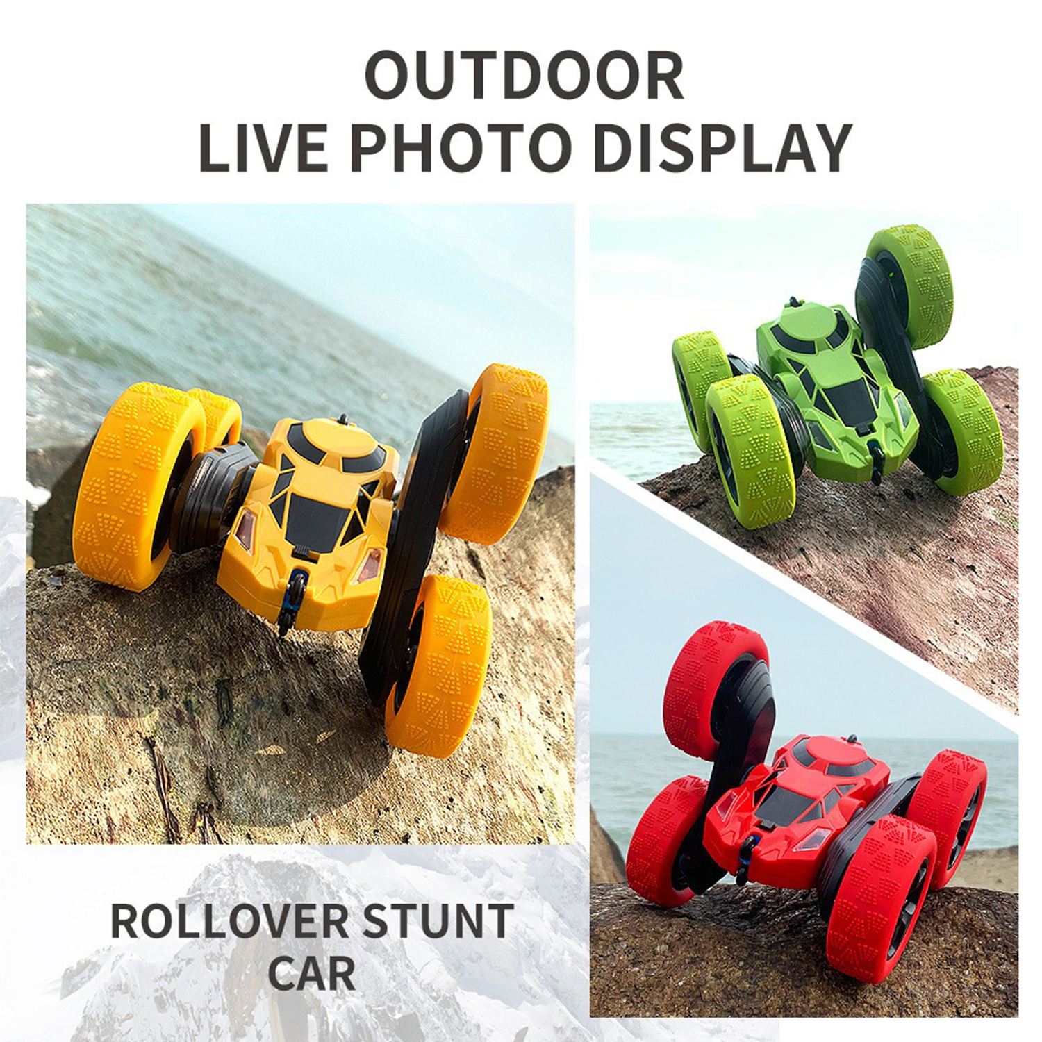 Double Sided Drift Remote Control Stunt Car 9