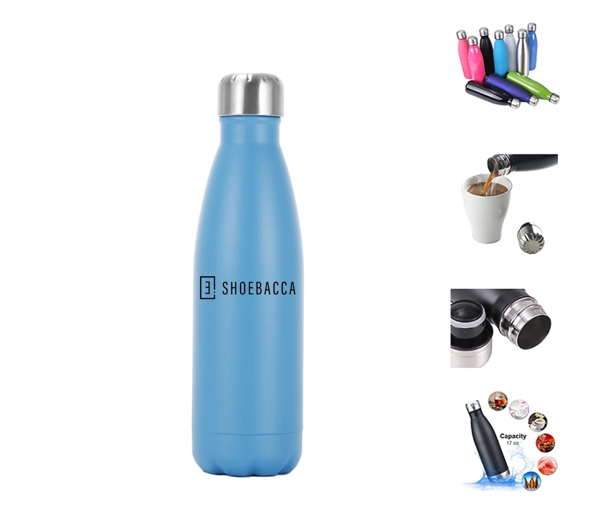 17 oz Stainless Steel Bottle 1