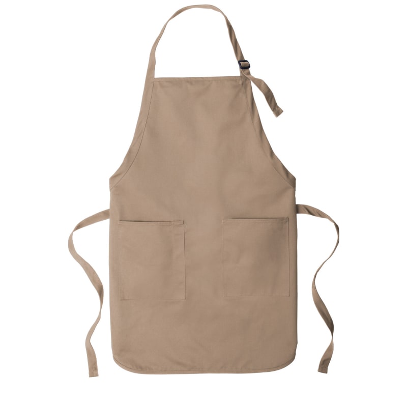 Port Authority Full-Length Two-Pocket Bib Apron. 18