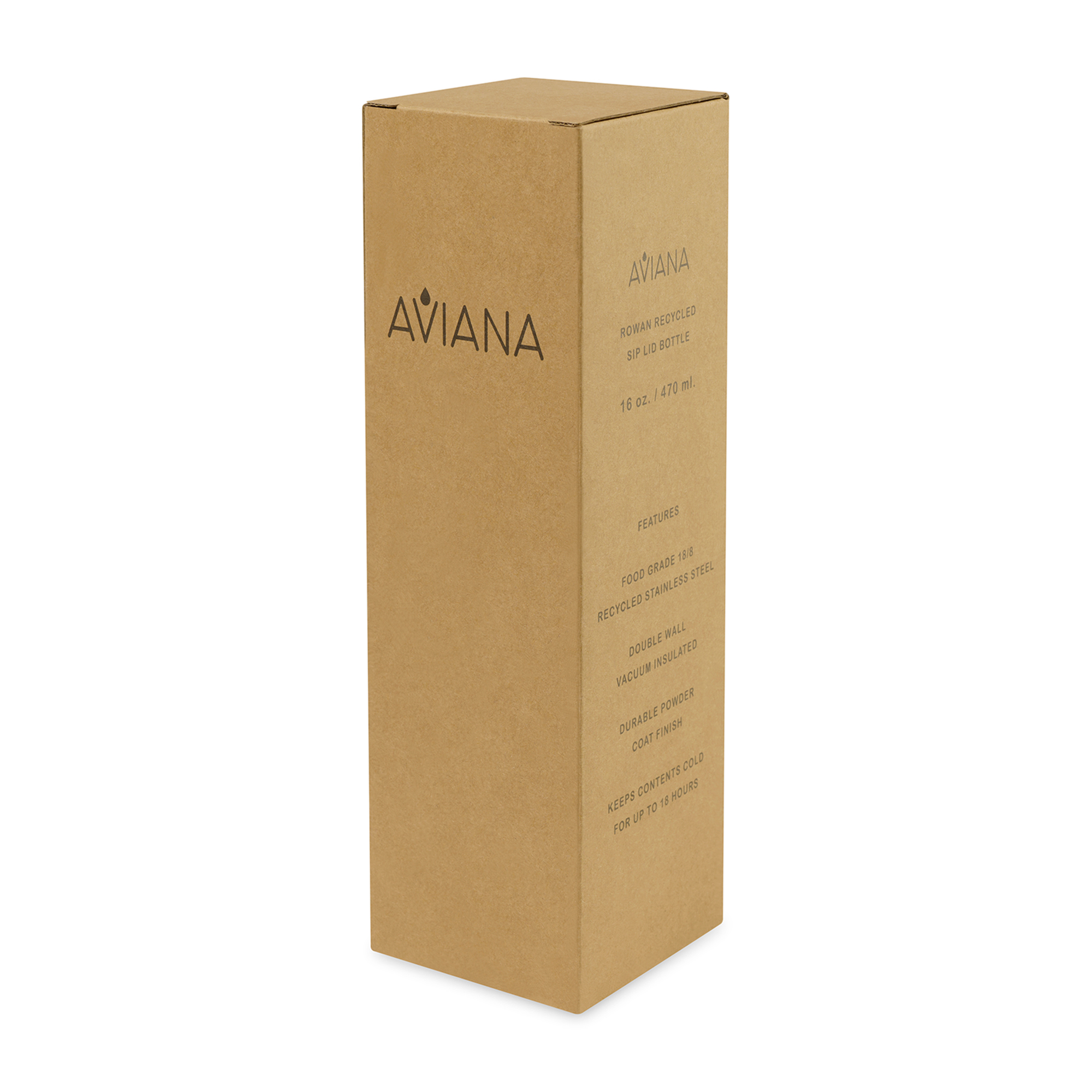 Aviana™ Rowan Recycled Sip Lid Bottle -  16 Oz. 22