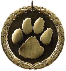Paw Print XR200 Series Medal, 2" 2