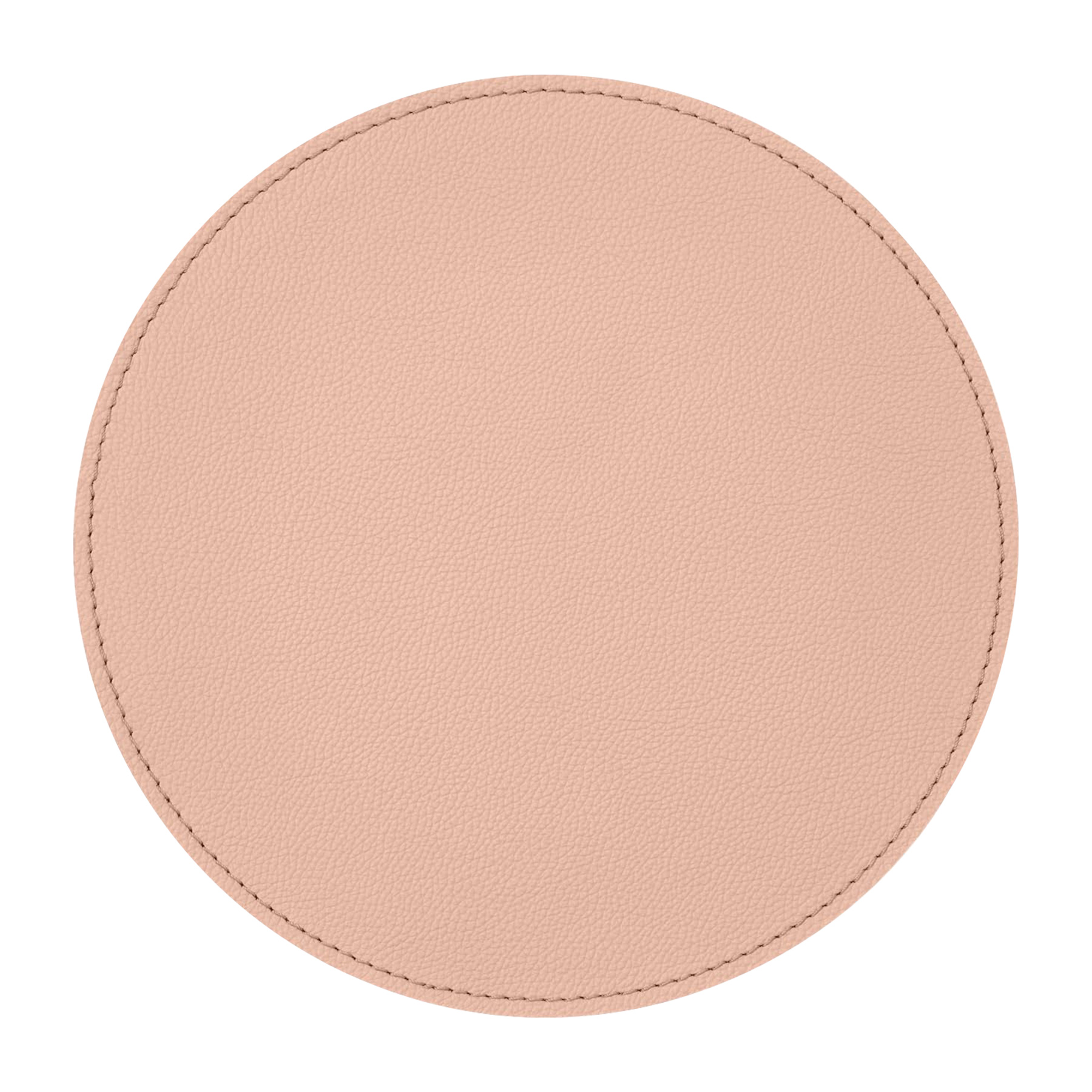 PU Leather Round Coaster 12
