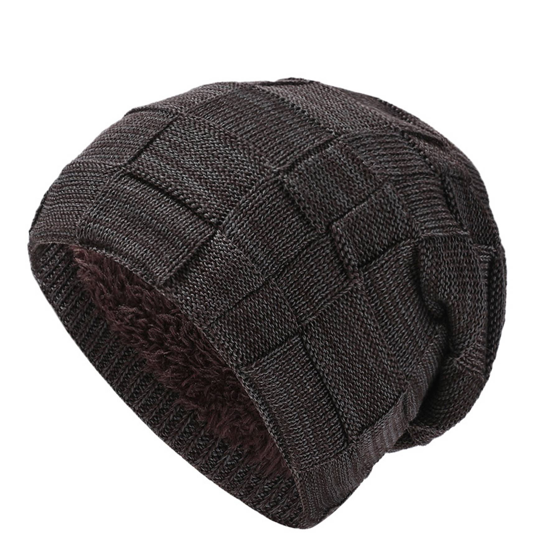 Acrylic Warm stretch-knit beanie 5