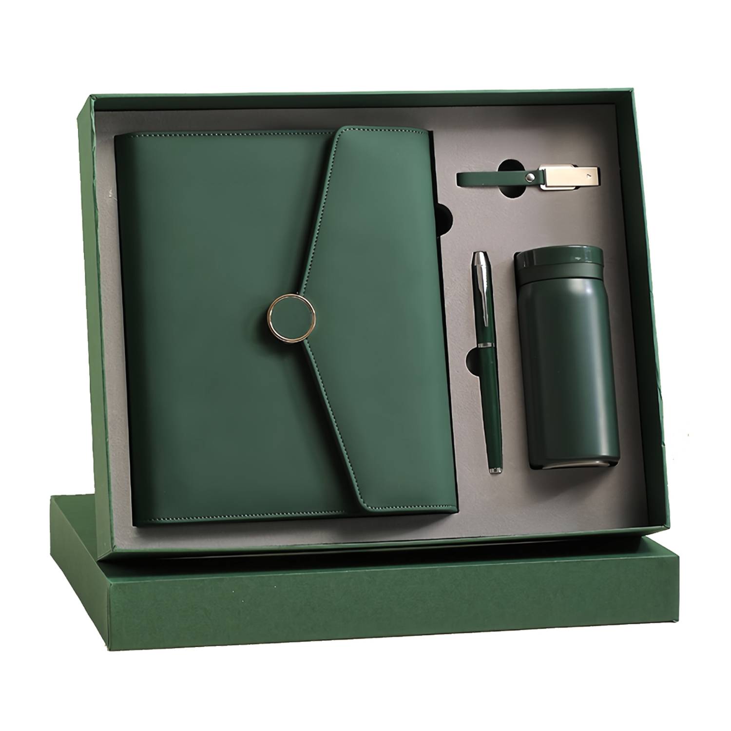 Notebook Gift Set With Wireless charging notepad/U disk 4