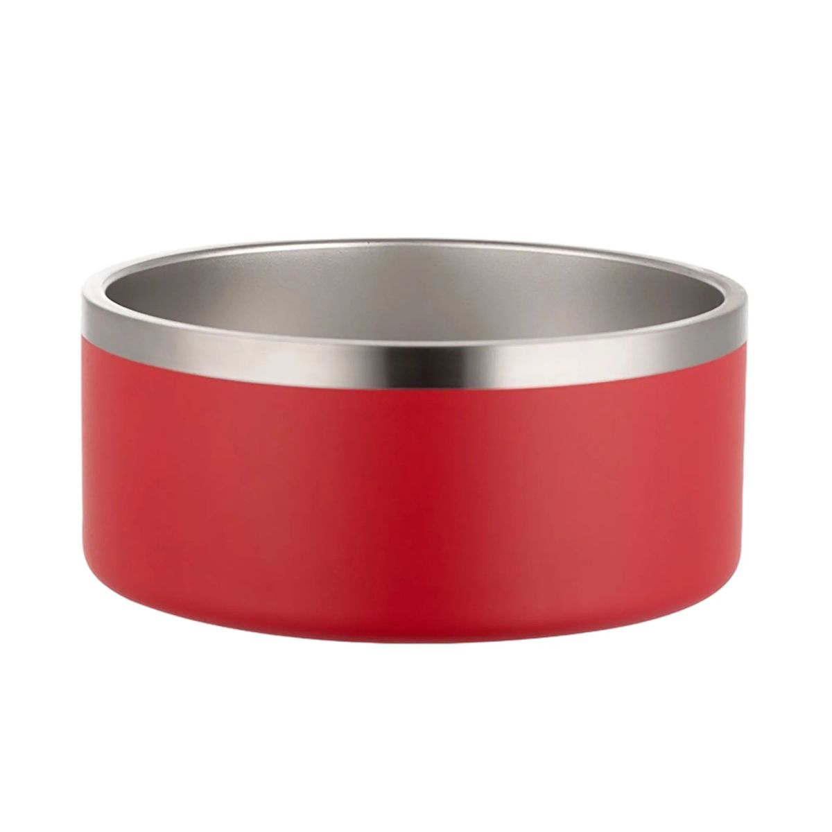 7 Inch Pet Bowl with Polished Finish 10