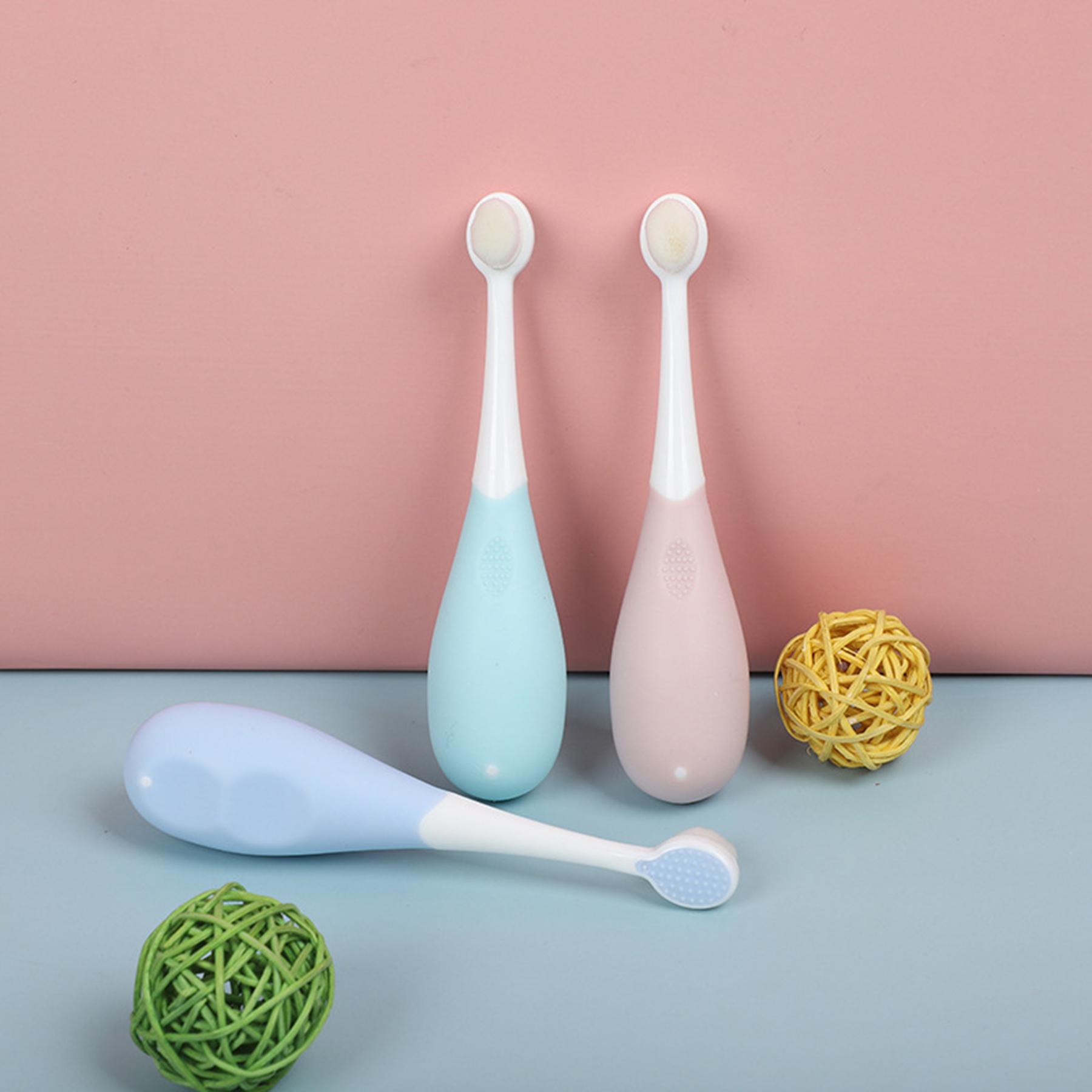 Extra Soft Kids Silicone Toothbrush 2