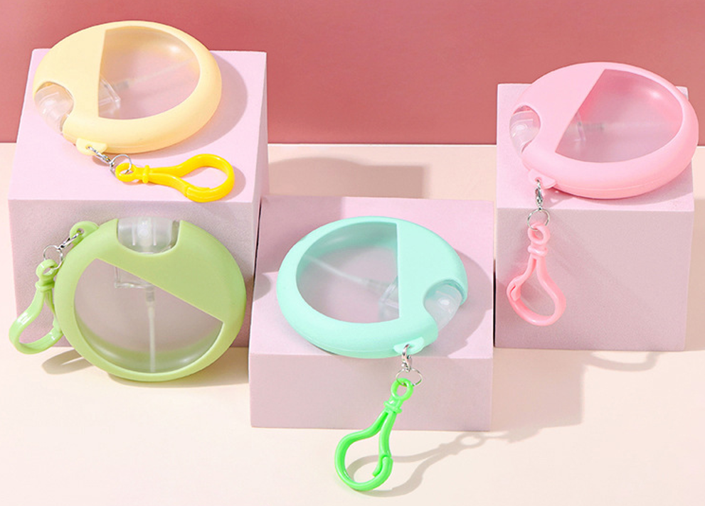 25 ml Mini Portable Travel Spray Bottle With Keychain 3