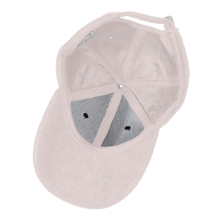 Stock Corduroy 6-Panel Structured Cap w/ Metal Buckle 14