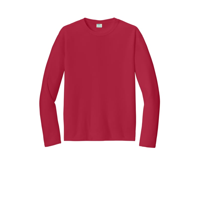 Port & Company Long Sleeve Performance Tee. 9