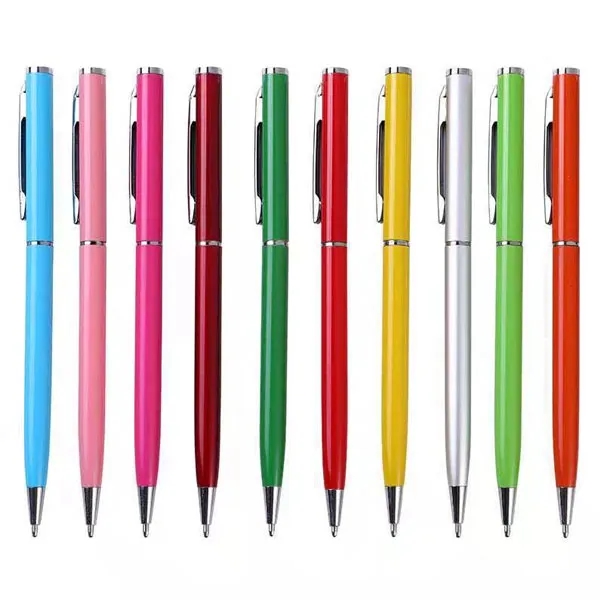 Promotional Slim Metal Hotel Pens 1