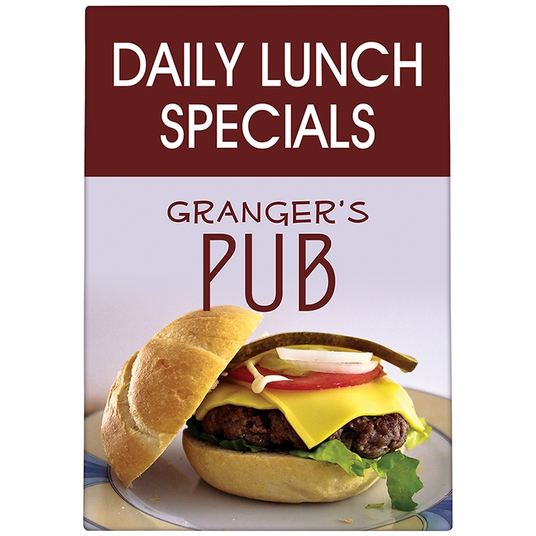 A-Frame Sandwich Board Replacement Banner 4