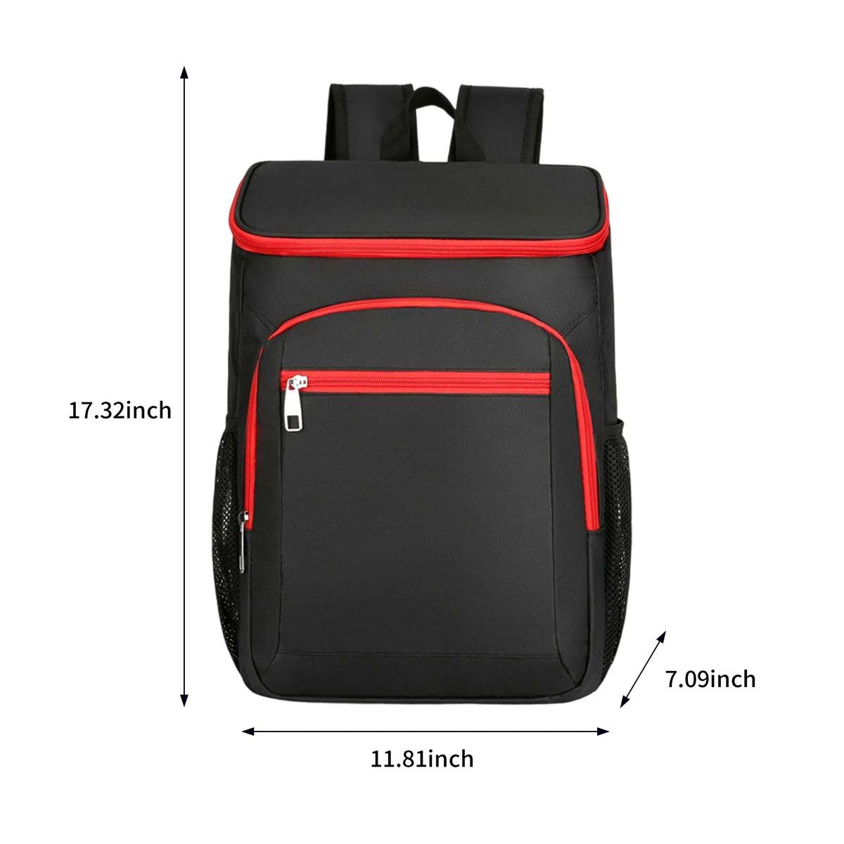 Water Repellent Oxford Backpack with Aluminum Lining 8